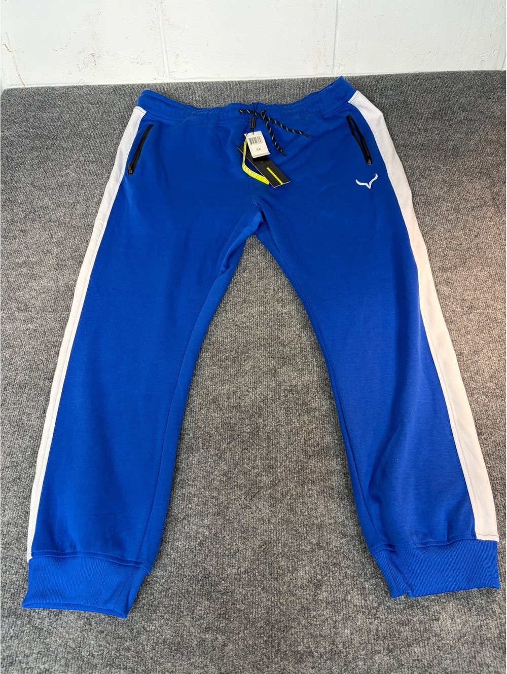 SCREENSHOT Sports Mens Spandex Fleece Athletic Jogger Fitness Gym Sweatpants 3XL